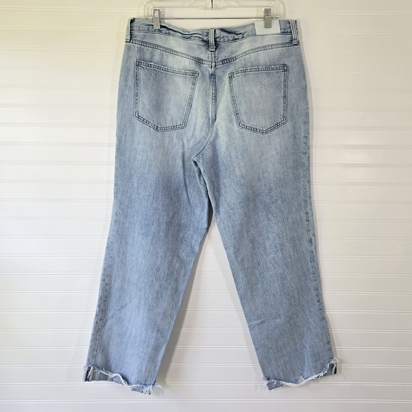 Pistola Revolve Presley High Rise Relaxed Roller Jean in By My Side 32 - Picture 3 of 7